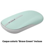 Souris sans fil - asus wireless mouse md100 - ambidextre - coloris vert
