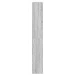 vidaXL Bibliothèque Sonoma gris 100 x 30 x 198 cm Bois d'ingénierie