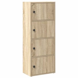 vidaXL Bibliothèque chêne sonoma 40x24x102 cm bois d'ingénierie