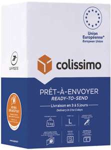 Colissimo Prêt-à-Envoyer Union Européenne - Boîte de taille L - 5 kg