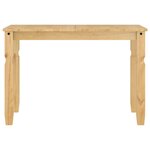 vidaXL Table à manger Corona 112x60x75 cm bois massif de pin