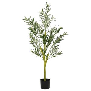 vidaXL Olivier artificiel 450 feuilles 120 cm vert