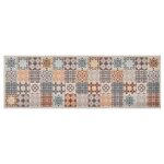 vidaXL Tapis de cuisine lavable Couleur mosaïque 60x300 cm