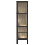 vidaXL Étagère Chêne Sonoma 82 x 32 x 112 cm Bois d'ingénierie