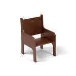 Chaise Tulla pour enfant  moka