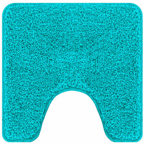 vidaXL Tapis de bain Turquoise 50 x 50 cm Polypropylène