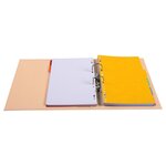 Classeur à levier PVC A4 dos de 70mm Saumon x 10 EXACOMPTA