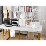 Porte-revues Mag-cube Autentik - Blanc - Exacompta