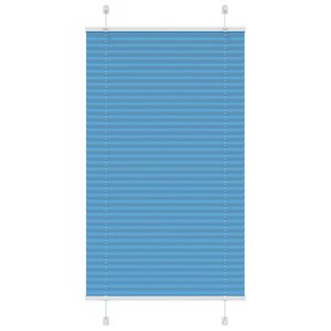 vidaXL Store plissé bleu 70x100 cm largeur du tissu 69 4 cm polyester