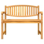 vidaXL Ensemble à manger de jardin 5Pièces Bois de teck massif