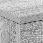 vidaXL Tables de chevet 2 Pièces Sonoma gris 38x35x56cm Bois d'ingénierie