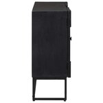 vidaXL Buffet Noir 105 x 30 x 68 cm