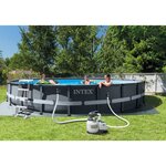 Intex Ensemble de piscine ronde Ultra XTR Frame 610x122 cm