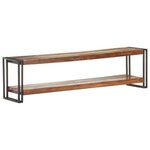 vidaXL Meuble TV 150x30x40 cm Bois de récupération massif