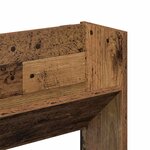 vidaXL Cabinet à chaussures 2 Pièces Bois ancien 85 x 18 x 90 cm