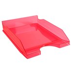 Corbeille À Courrier Ecotray Linicolor - Framboise - X 10 - Exacompta