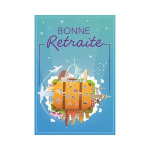 Carte De Voeux - Évènement de La Vie - Bonne Retraite