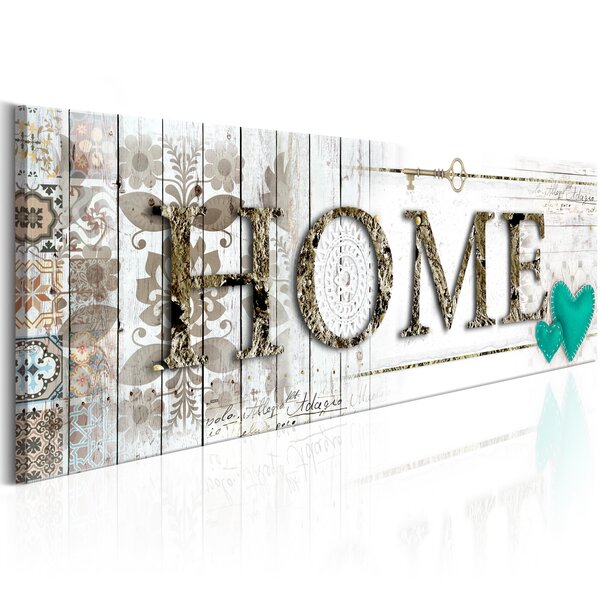 Tableau - home's imagery l x h en cm 120x40