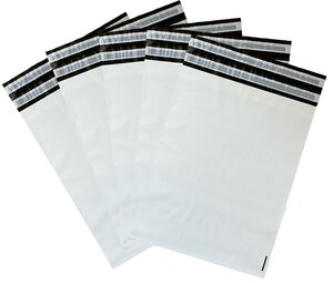 50 Enveloppes plastique Aller Retour 60 microns N°2 - 320×410mm