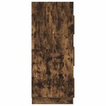 vidaXL Armoire à Laver Chêne fumé 50 x 68 x 162 cm Bois d'ingénierie