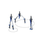 Compas scolaire Technic Concept 4 pièces 150 mm Bague, Mines, Taille-mines MAPED