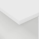 vidaXL Meuble TV Blanc 50 x 35 x 45 cm Bois d'ingénierie