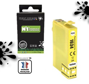 16XL - JAUNE - Stylo Plume - Grande capacité