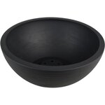 Pot vasque Ø 30 cm - 5 5L - Gris anthracite