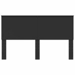 vidaXL Tête de lit Chêne noir 160 cm Bois d'ingénierie