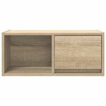 vidaXL Meuble TV chêne sonoma 60x31x25 5 cm bois d'ingénierie