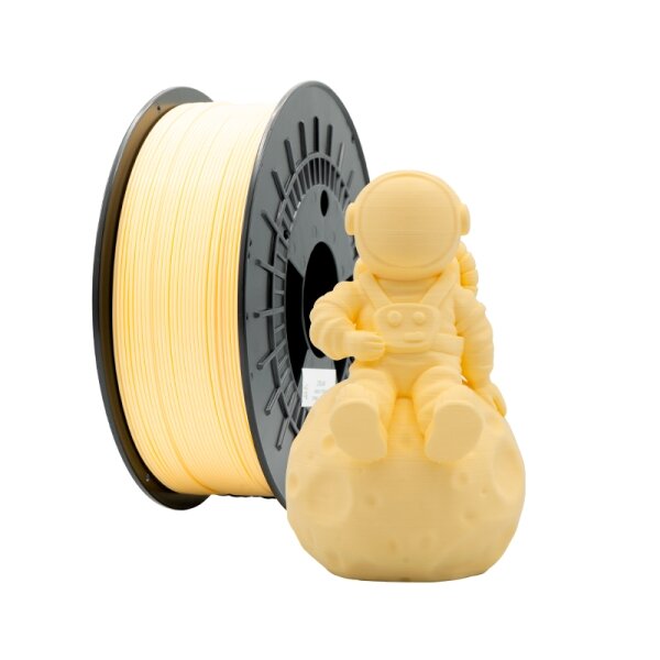 Filament 3D PLA MAT - Diamètre 1 75 mm - Bobine de 1 kg - Couleur Crème