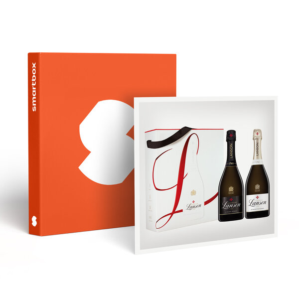 SMARTBOX - Coffret Cadeau Coffret de 2 bouteilles d’exception de champagne Lanson - Gastronomie