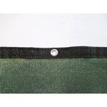 Brise-vue 1 x 3 m occultant 5/5 - HDPE 350 g/ m² - Anthracite