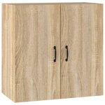 vidaXL Armoire murale Chêne sonoma 60x31x60 cm Bois d'ingénierie