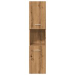 vidaXL Ensemble de meubles salle de bain 5 Pièces bois d'ingénierie