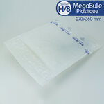 Lot de 10 enveloppes megabulle plastiques h/8 format 270x360 mm