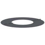 vidaXL adapté pour anneaux d'arbre plats 5 Pièces Anthracite Ø30 / 60 cm