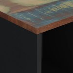vidaXL Buffet avec 2 portes 80x33x75 cm bois massif de récupération