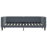 vidaXL Lit de jour avec gigogne et tiroirs sans matelas 80x200 cm