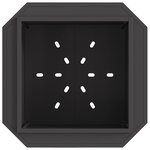 Foyer sans fumée vidaXL Noir 58x58x51 cm Acier