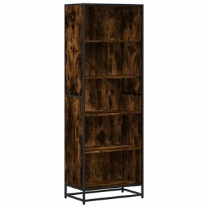 vidaXL Bibliothèque chêne fumé 60x35x170 5 cm bois d'ingénierie