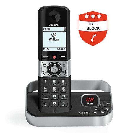 Telephone fixe alcatel f890 solo avec répondeur