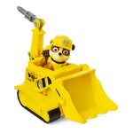 Spin Master 6069057 - La Pat Patrouille Véhicule de chantier avec la figurine de Rubble