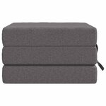vidaXL Canapé-lit pliable 90 x 67 x 45 cm Gris clair