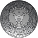 Monnaie en argent 2000 francs g 62.2 (2 oz) millésime 2023 tesla
