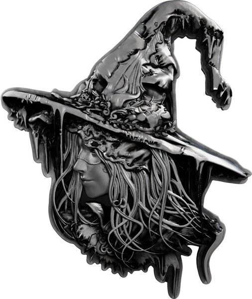 Pièce de monnaie en Argent 2000 Francs g 62.2 (2 oz) Millésime 2025 Amulet AMULET OF SORCERY