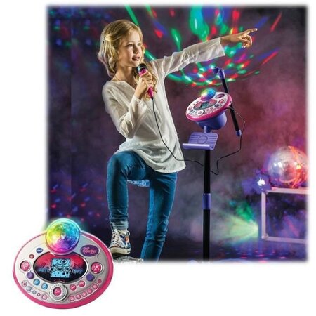 Vtech - kidi superstar lightshow rose - micro karaoké - La Poste