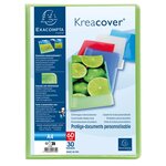 Exacompta Dossiers de présentation Kreacover A4 30 pochettes PP 12 Pièces