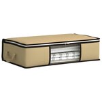 vidaXL Boîte de rangement avec fenêtre latérale transparente 6 Pièces