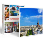 Accès au sommet de la tour eiffel avec billet coupe-file et audio-guide pour 2 adultes et 2 enfants - smartbox - coffret cadeau sport & aventure